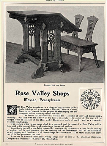 Rose Valley Furniture Ad